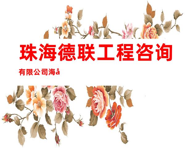 珠海德联工程咨询有限公司海南分公司
